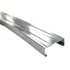 Quilla de acero ligero para muro divisor de ingeniería quilla especial materiales para techo integrado venta al por mayor en stock quilla galvanizada tipo tarjeta estándar nacional