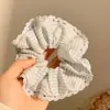 Scrunchie Estilo Coreano Zhao Lusi High-End Estético Ins Estilo Universitário Prendedor de Cabelo Estilo Doce Faixa de Cabelo Feminina