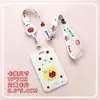 Estuche Deslizante para Tarjetas de ABS Estudiante Pecho Tarjeta de Acceso Tarjeta de Comida Bolsa Anti-pérdida Colgante del Cuello Estuche de Identificación Cubierta Protectora Hombres y Mujeres en stock