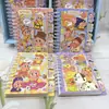 Nova Estrela Pessoa Fofa Caderno Pequeno Papelaria a7 Caderno Espiral Pautado Caderno Portátil Presente Infantil Pequeno Prêmio