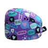 Aliexpress Producto Nuevo Gorro de Enfermera Hospital Dental Dibujo Animado Impreso Gorro Quirúrgico Absorbente de Sudor Transpirable Unisex Gorro de Trabajo