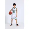 Traje de Uniforme de Baloncesto de los Lakers para Niños y Niñas Estudiantes de Jardín de Infancia y Primaria No. Personalización de Jersey de Equipo de Entrenamiento de Juego 24