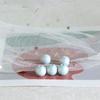 Marca lantejoulas que arredondam contas de abóbora foscas contas de acrílico de resina japonesa acessórios de joias DIY feitos à mão