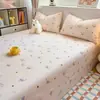 Nuevas Sábanas de Gasa Doble Capa Engrosada Individual Grado A para Maternidad e Infancia Juego de Tres Piezas para Cama Individual de Dormitorio Funda de Almohada