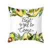 Funda de Cojín Nórdica Estampado de Frutas Frescas Pequeñas Funda de Cojín Piel de Durazno Funda de Cojín Lumbar para Oficina Muebles para el Hogar Transfronterizos