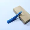 Anilla de tirar borla punta 8cm sin cordón mini espiga material DIY hecho a mano nudo chino accesorios punta