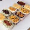 Estilo ins té de la tarde postre de mousse multicapa网红 pastel de tiramisú caja de leche de soya tartera transparente