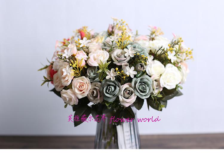 仿真婚礼现场绢花