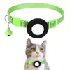 Modelo Nuevo Transfronterizo Adecuado para Apple Airtag Collar Reflectante para Gato con Localizador de Campana Collar Reflectante de Posicionamiento para Mascotas