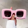 Gafas Cuadradas Gruesas y Redondeadas para Niños Gafas de Sol Unisex de Moda Gafas de Sol Lindas Estilo Bebé para Fotos