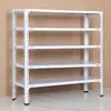 Estante de Almacenamiento para el Hogar de 60 cm de Ancho Estante de Almacenamiento Multicapa Almacén Balcón Estante de Almacenamiento Supermercado Cocina Express Estante de Hierro