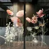 Tienda de flores de papel gigantes a gran escala Meichen decoración de boda accesorios de boda diseño de ventana productos de flores de papel falsas hechas a mano