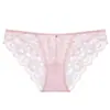 Comércio Exterior Roupa Íntima Sexy de Renda Feminina Fina Transparente Calcinha de Cintura Baixa Forro 100% Algodão Levanta Bumbum Roupa Íntima Feminina