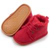 Novo Outono e Inverno Transfronteiriço Sapatos de Bebê e Criança Pequena, Sapatos de Bebê Quentes com Veludo, Solas de Borracha, Sapatos de Algodão Antiderrapantes para Bebê, Drop Shipping