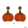 Pendientes de Borlas Europeos y Americanos de Estilo Étnico Transfronterizos Amazon, Pendientes de Botón de Semillas Únicos Hechos a Mano de Alta Gama, Accesorios para Mujer de Nicho
