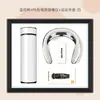 Souvenirs Creativos para Eventos, Eventos de Aniversario de Empresa, Masajeador de Cuello con Logo Personalizado, Taza Térmica, Set de Regalo Empresarial