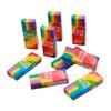 Goma de Borrar Cortada Arcoíris Regalo para Escuela Primaria Premios Creativos Pequeño Retazo Aroma Sándwich Goma de Borrar Linda Regalo para el Día del Niño