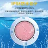 Suministro directo Lámpara de piscina LED de pegamento completo montada en la pared impermeable para exteriores IP68 color cambiante de colores control remoto inalámbrico lámpara submarina