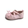 {Talla 15-25} Zapatos de Princesa para Bebé Niña, Nuevos Zapatos de Suela Suave de Otoño para Niños Pequeños, Zapatos de Piel para Niñas, Zapatos Individuales para Niños