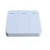 Interruptor de Control Remoto Inalámbrico Tipo 86 de Dos Botones con Código Aleatorio de Aprendizaje Sin Cableado Control Remoto Inteligente para Cortinas Venta Directa de Fábrica