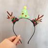 Grampo de cabelo de chifre de veado tiara de veado presilha lateral acessórios para fotos de festa tiara grampo de cabelo acessórios de cabelo acessórios de adorno de cabeça