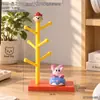 Almacenamiento en forma de árbol dos en uno soporte para teléfono adorno sala de estar caricatura Kirby jugador moderno decoración del hogar regalo