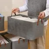 Caixa de Armazenamento de Roupas Dobrável de Tecido Catiônico, Organizador de Gaveta em Camadas de Grande Capacidade, Solução de Armazenamento para Calças Fábrica