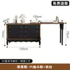 Tocador de Madera Maciza Estilo Medieval y Gabinete con Cajones Integrados para Dormitorio Moderno Minimalista Lujo Ligero Gabinete de Almacenamiento de Gama Alta Mesa de Maquillaje