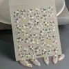 Nuevas Pegatinas para Uñas de Flores de Primavera, Adornos, Flores Estilo Chino, Frescas y Dulces, Papelería para Uñas de Alta Calidad, Pegatinas al por Mayor
