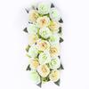 Parede de rosa biónica de fábrica arco de abertura de casamento parede de flores guia de flores para estrada adereços de casamento flor decorativa artesanal diy