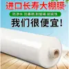 Lámina de Plástico para Invernadero Impermeable Transparente Cubierta para el Hogar Engrosada A prueba de Frío Viento Polvo Lluvia Película de Plástico Sellado de Ventanas Aislamiento