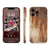 Capa de Celular Enferrujada para Apple 17Pm, iPhone 14 Enferrujado, Película Anti-Queda, 15 Capa Rígida Fina Realista Desgastada