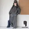 Conjunto de Primavera y Otoño para Niñas 2026 Nuevo Conjunto Casual Estilo Coreano para Niñas Mayores con Chal de Punto y Falda a Cuadros