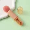 Set de brochas de maquillaje retráctiles multifuncionales portátil cuatro en uno para viajes transfronterizos, rubor en polvo, iluminador, brocha para sombras de ojos, herramientas de belleza