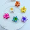 Pinza de Garra de Plumeria Degradada Pinza de Tiburón de Moda Pinza Dulce para el Cabello Accesorios para el Cabello de Plumeria Pequeña de Venta Caliente en Amazon