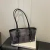 Bolsa de Ombro/Axila Elegante para o Dia a Dia 2026 Novo Modelo Feminina de Grande Capacidade com Bloqueio de Cor Bolsa de Mão para Sair para o Trabalho Bolsa Tote