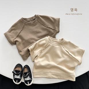 穿搭推荐款~2023春季新儿童个性马甲背心男女童韩版日系潮品童装