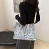 Bolso Elegante para Mujer de Gran Capacidad Nuevo Moderno a la Moda Otoño Simple Bolso de Hombro Hermosa Personalidad Nicho Bolso Tote