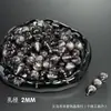 Ojo de Gato Meteoro Sueño Cielo Estrellado Espíritu de Hielo Doble Color Resina Cuentas Pulsera Hecha a Mano DIY Accesorios para Collar