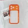 Funda blanda de TPU de color sólido con caparazón de arcoíris para iPhone 17, compatible con Apple 16 Pro Max, Huawei, Xiaomi, venta al por mayor de materiales