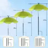 Amazon Explosões Transfronteiriças Planta Flor Protetor Solar Bonsai Guarda-sol para Bonsai Guarda-chuva Anti-chuva Guarda-chuva de Exterior