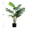 Estilo Ins Escandinavo Planta Artificial Planta Verde Biônica Enfeites Decorativos Monstera Falsa Sala de Estar Interior Árvore em Vaso de Chão