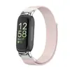Correa de nailon con bucle y velcro para reloj Fitbit Inspire3 con pieza metálica en la muñeca, Calidad transfronteriza