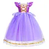 Ropa Infantil de Halloween Cenicienta Nuevo Vestido de Verano para Niñas Vestido de Princesa Cenicienta Disfraz de Halloween