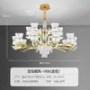 Lustre de cristal de luxo, de alta qualidade e elegante, adequado para sala de estar, sala de jantar e quarto, com iluminação que cuida dos olhos, garantia de 6 anos, luminárias de Zhongshan e outras opções