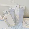 Meias Finas Slouch para Primavera e Verão Estilo Escolar Japonês Laço Floral Pequeno Meias de Algodão para Meninas Macias Meias Respiráveis de Cano Médio para Mulheres