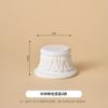 Accesorios de Fotografía Columna Romana Blanca Adornos para Exhibición de Cosméticos Soporte de Exhibición Decoración de Fondo para Fotografía de Naturaleza Muerta