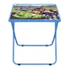 Mesa Dobrável Infantil - Azul, Estampa de Carro