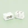 Enchufe de línea de caída DB-8 asiento de carga de dos orificios enchufe de línea de caída pequeño 12*22MM enchufe para electrodomésticos AC019
