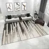 Tapete Nórdico de Luxo Leve de Veludo Cristal para Sala de Estar Quarto Sofá Mesa de Centro Cobertor Área Grande Tapete Completo